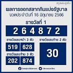 หวยล่าสุดออกอะไร